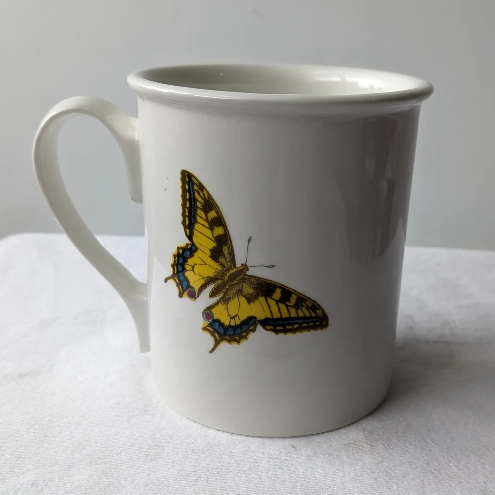 Vintage Portmeirion Botanic Garden Speedwell Breakfast Mug